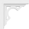 Ekena Millwork Standard Sheridan Architectural Grade PVC Bracket, 3 1/2"W x 12"D x 12"H BKTP04X12X12SHE - alternate 2
